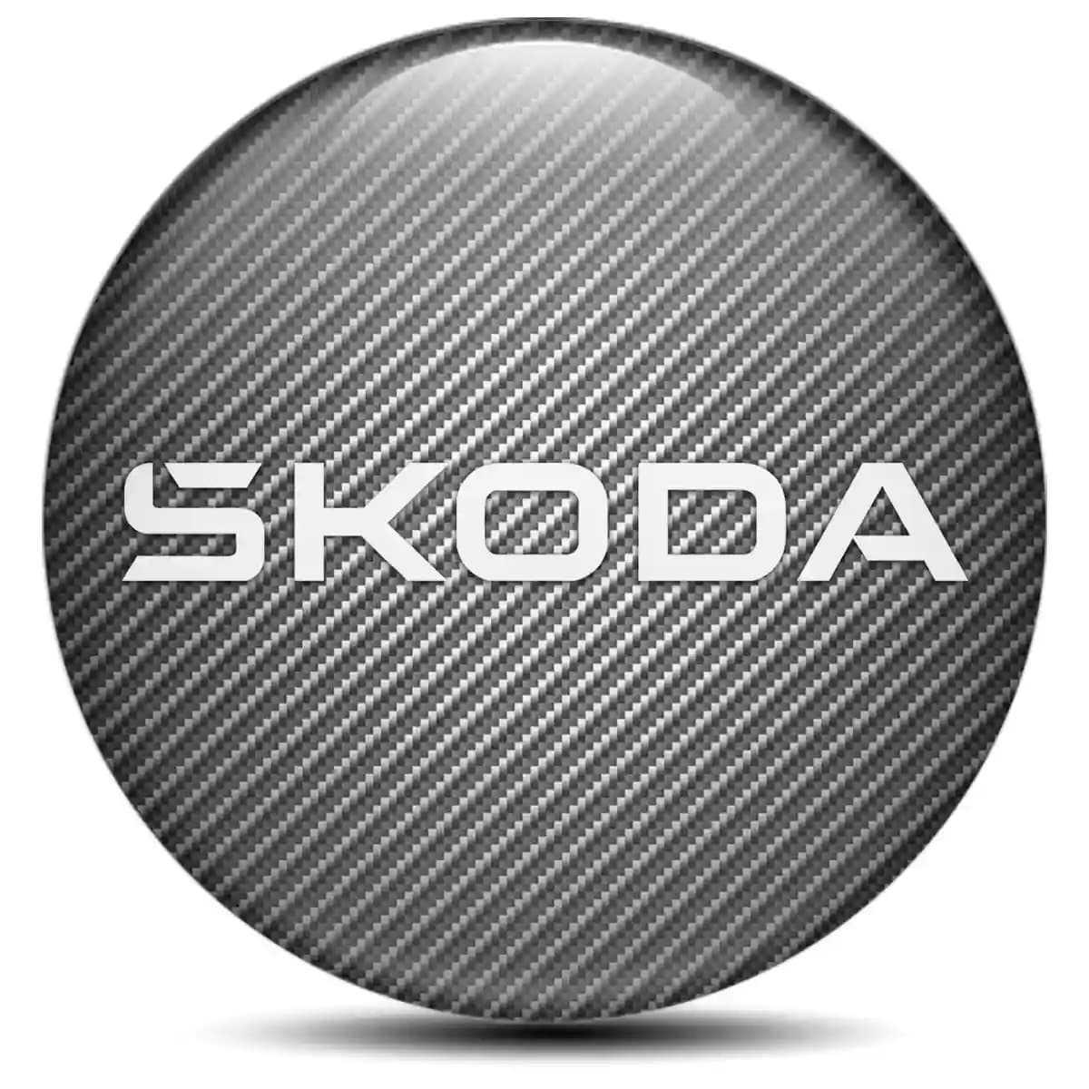 Skoda Emblem Wheel Center Caps High Quality