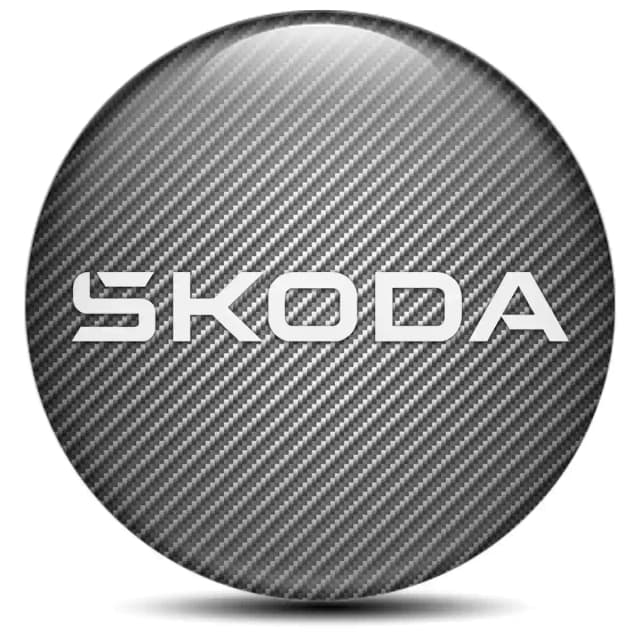Skoda Emblem Wheel Center Caps High Quality