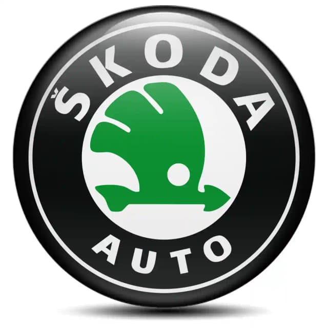 Skoda Emblem Wheel Center Caps Premium Edition