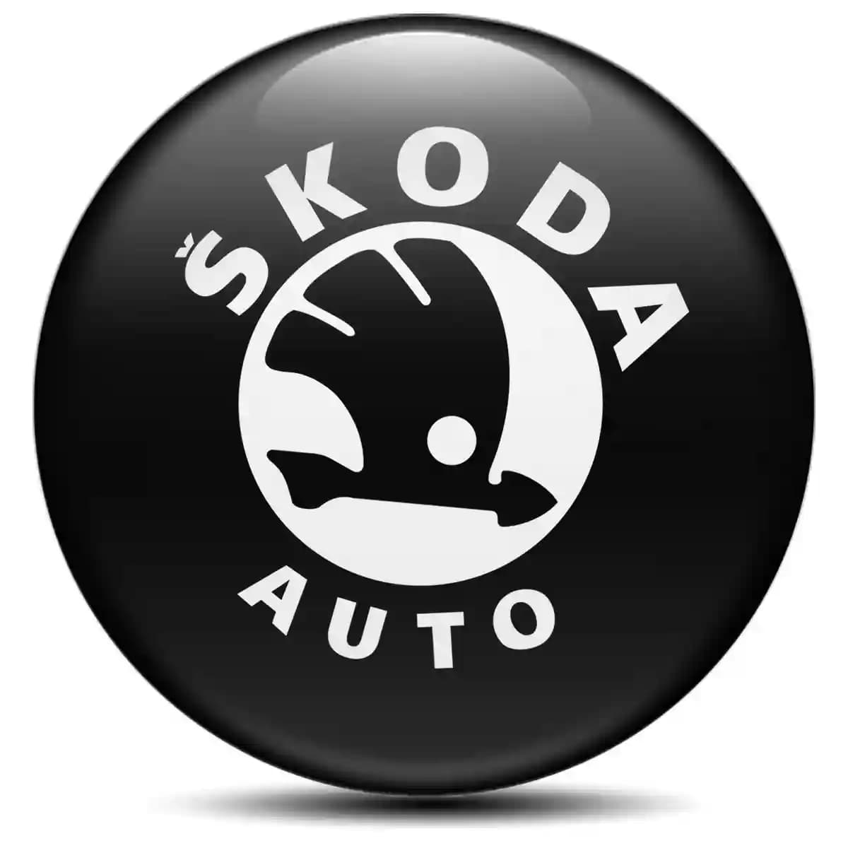 Skoda Epoxy Sticker Stylish Design
