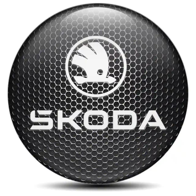 Skoda Logo Emblem Self-Adhesive Stylish Design