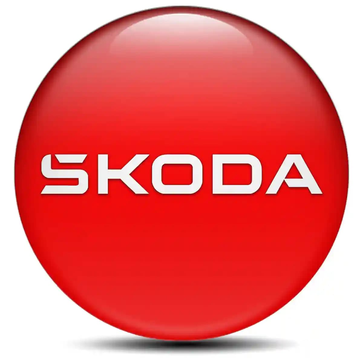 Skoda Logo Sticker High Quality