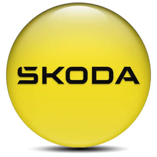 Skoda Logo Sticker Stylish Design