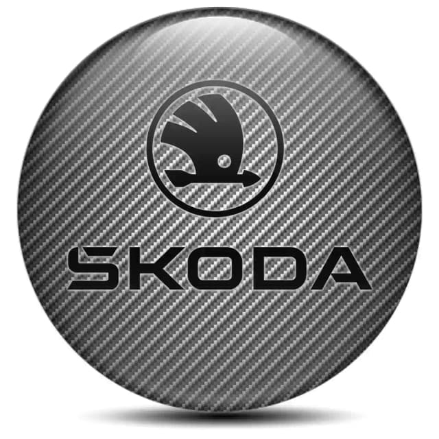 Skoda Sticker Epoxy 3D Gel Stylish Design