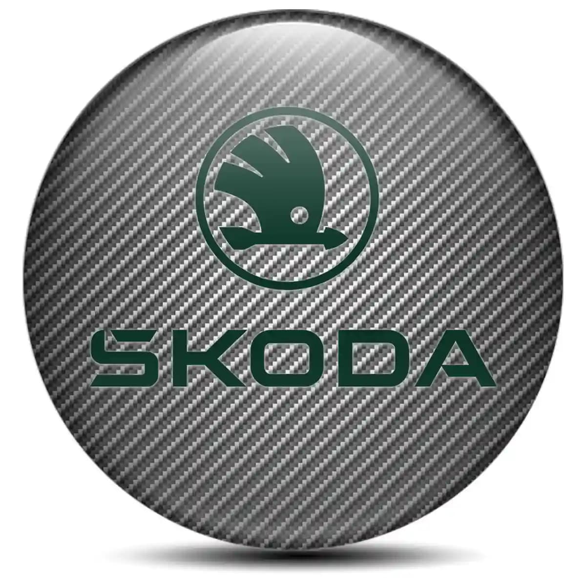 Skoda Wheel Emblem Self-Adhesive High Quality