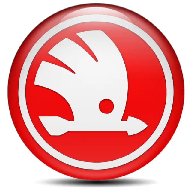 Skoda Wheel Emblem Self-Adhesive Stylish Design