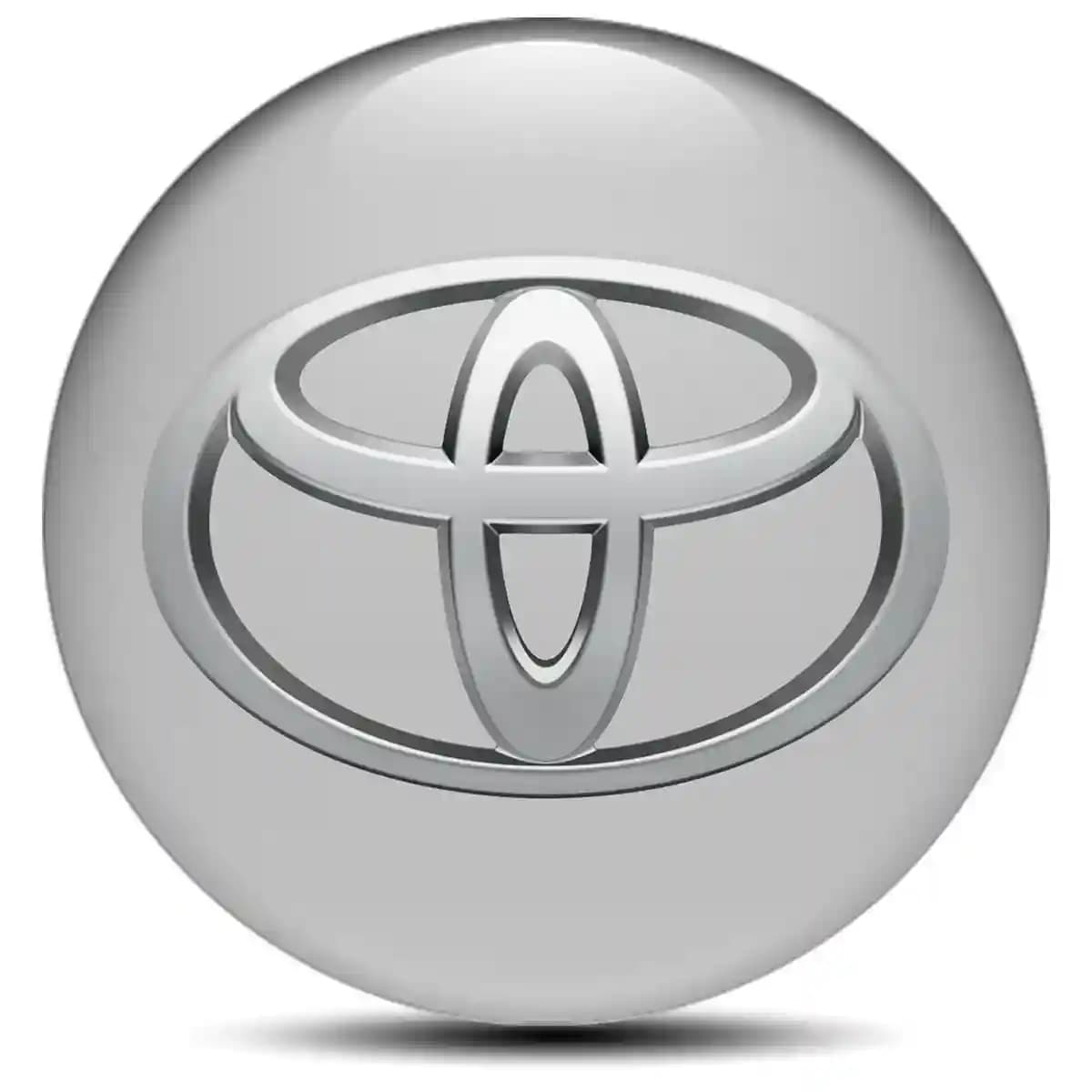 Toyota Domed Emblem Stylish Design