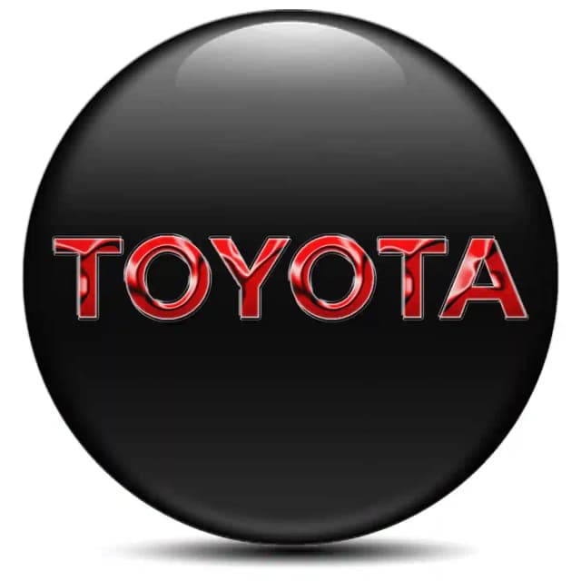 Toyota Emblem Wheel Center Caps Stylish Design