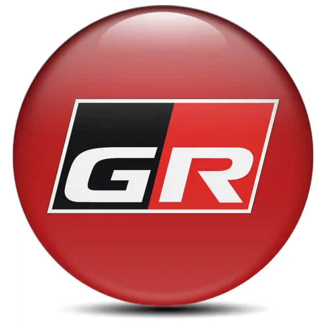 Toyota GR Domed Emblem Stylish Design