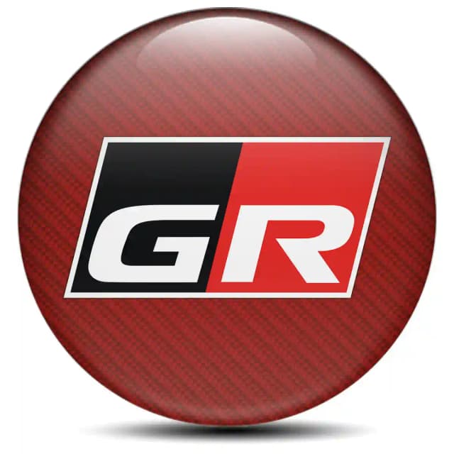 Toyota GR Logo Emblem Stylish Design