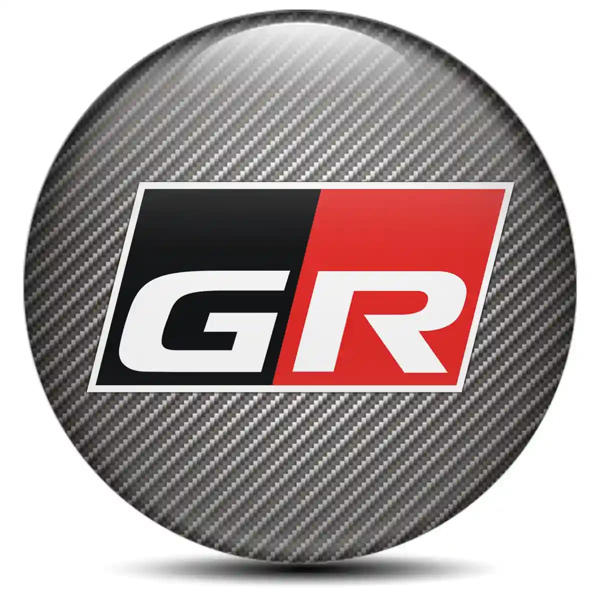Toyota GR Wheel Emblem Self-Adhesive Stylish Design