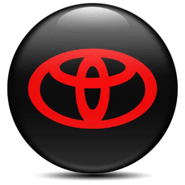 Toyota Logo Emblem Stylish Design