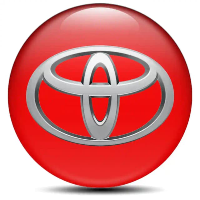 Toyota Logo Sticker Stylish Design