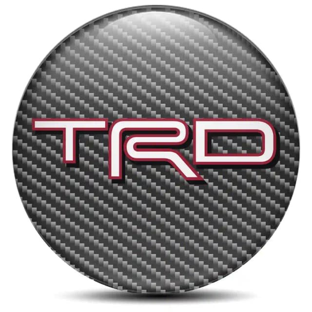 Toyota TRD Badge Emblems Center Cap Tuning Car