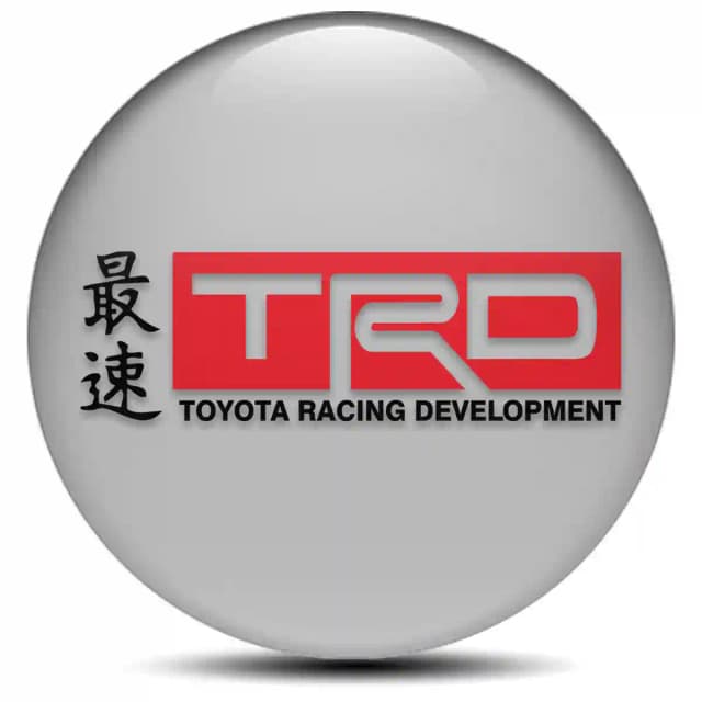 Toyota TRD Domed Emblem Luxury Edition