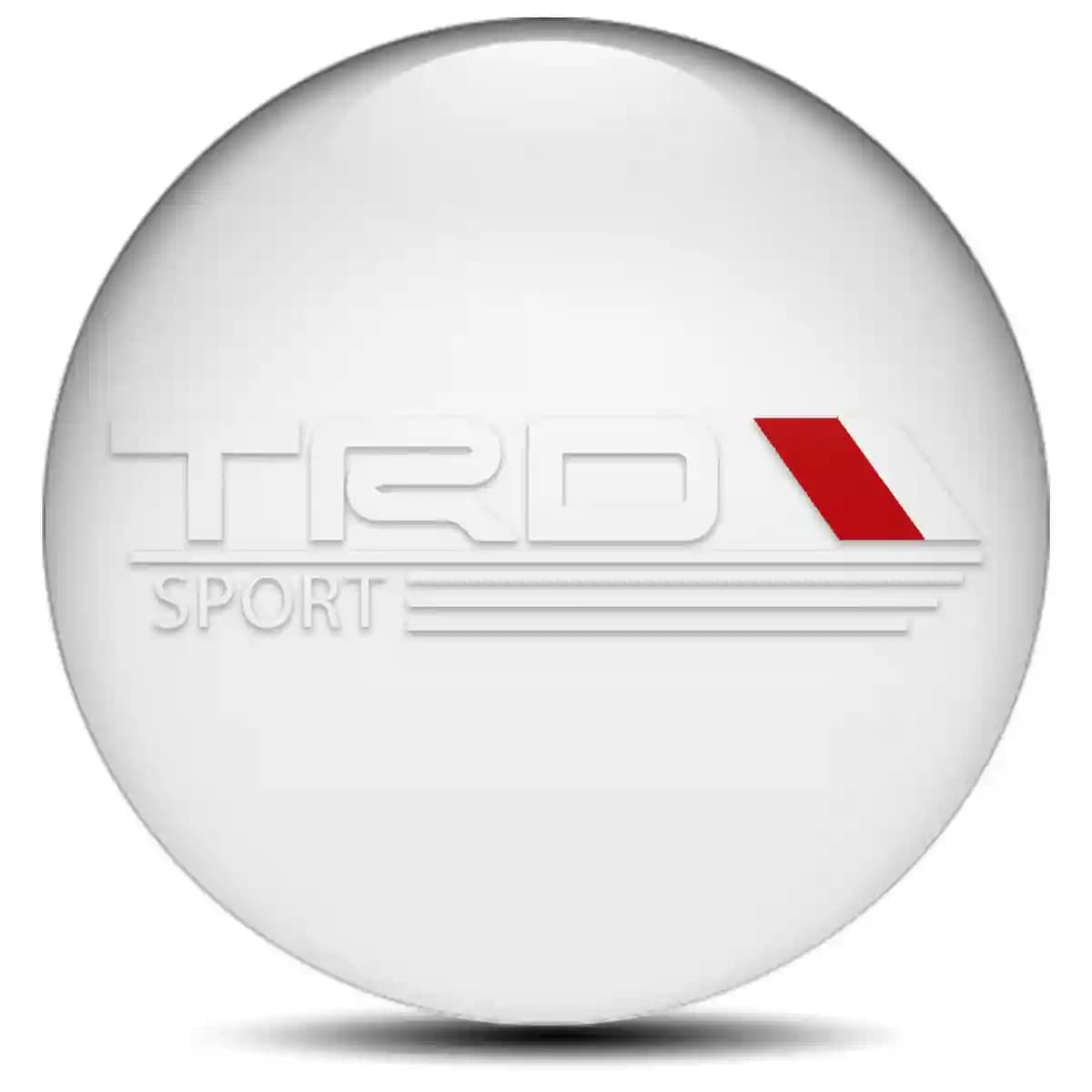 Toyota TRD Domed Emblem Premium Resin