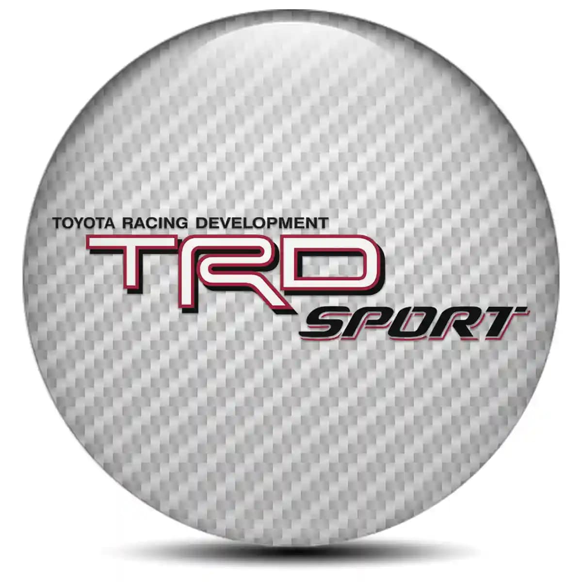 Toyota TRD Domed Emblem Self-Adhesive High Quality