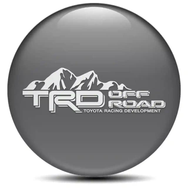 Toyota TRD Domed Emblem Self-Adhesive Interior Design