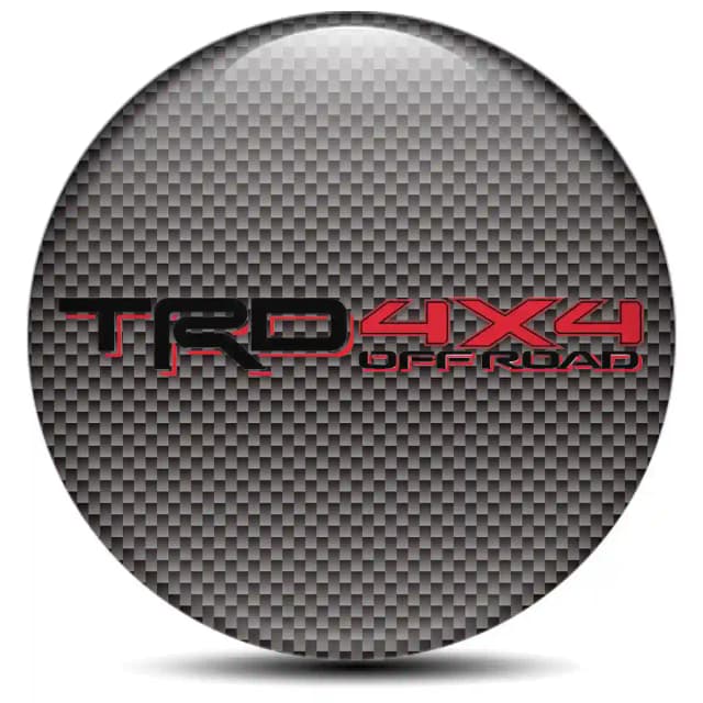 Toyota TRD Domed Emblem Self-Adhesive Limited Edition