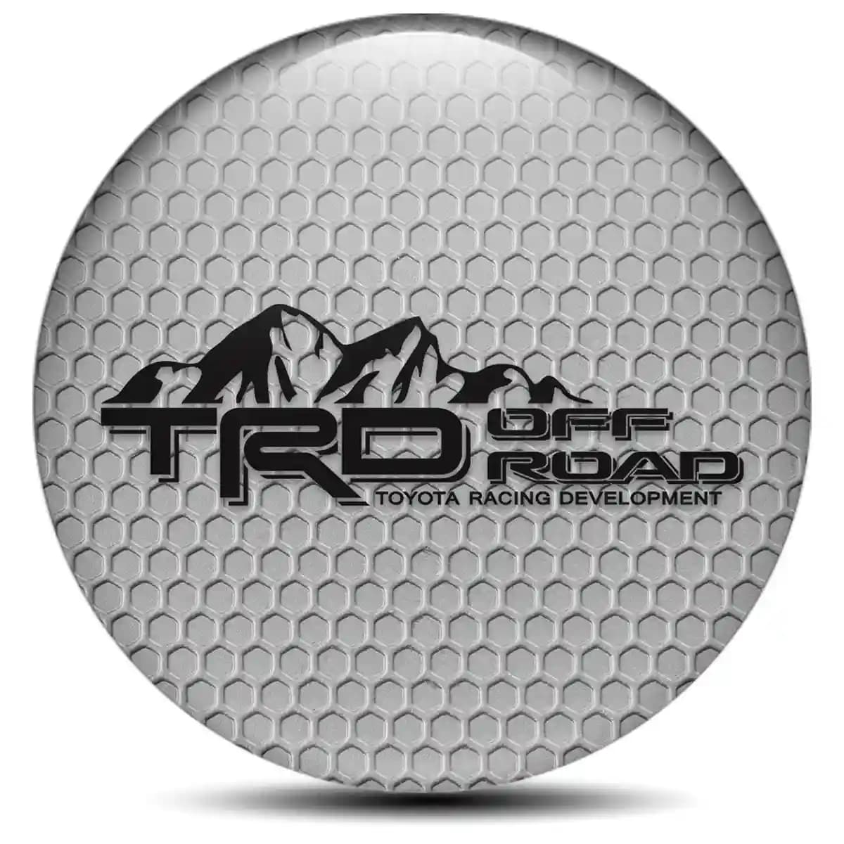 Toyota TRD Domed Emblem Self-Adhesive Luxury Edition