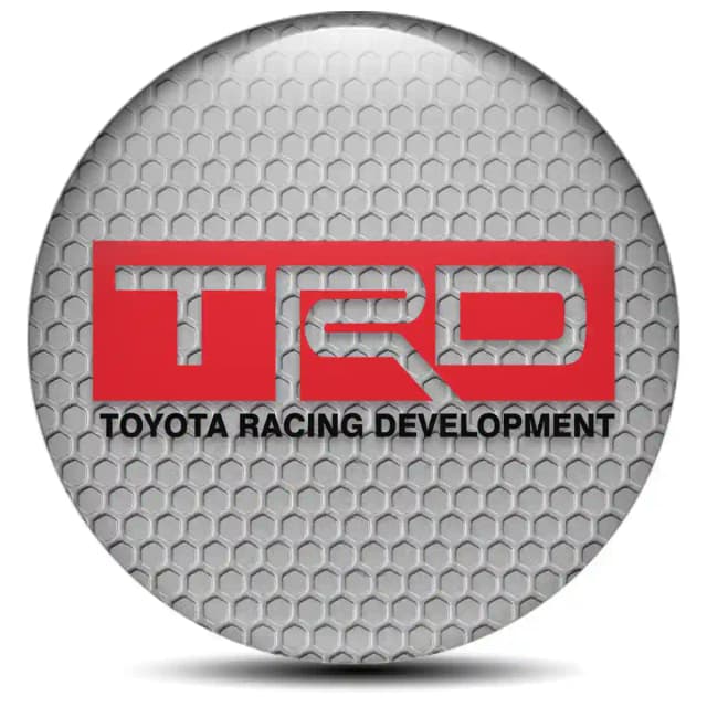 Toyota TRD Domed Emblem Self-Adhesive Premium Edition