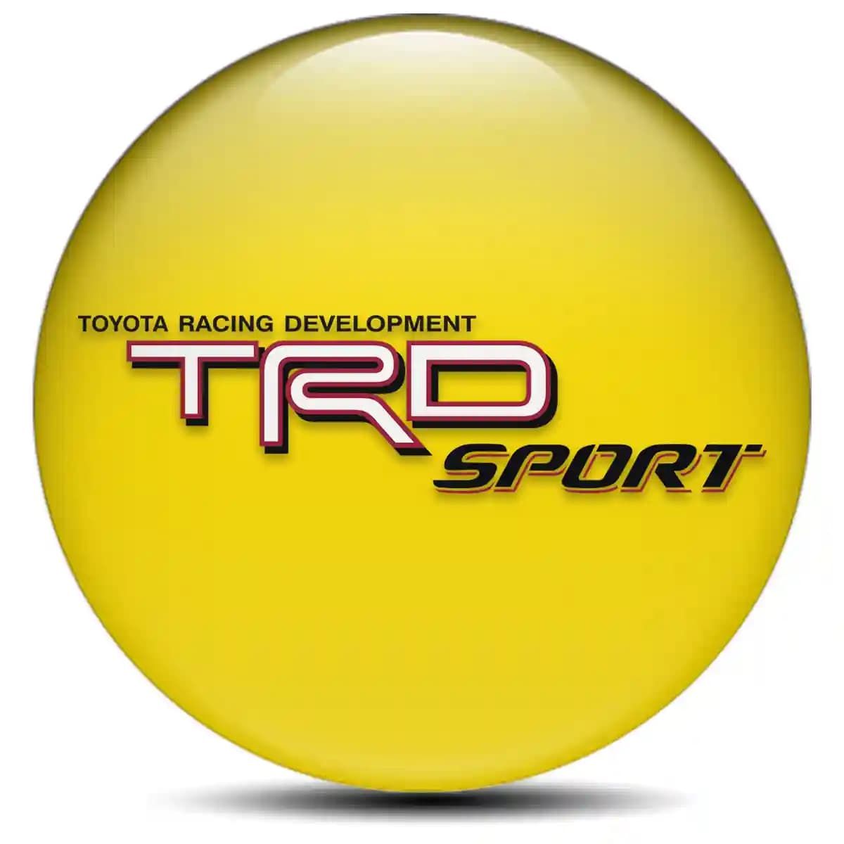 Toyota TRD Domed Emblem Self-Adhesive Premium Resin