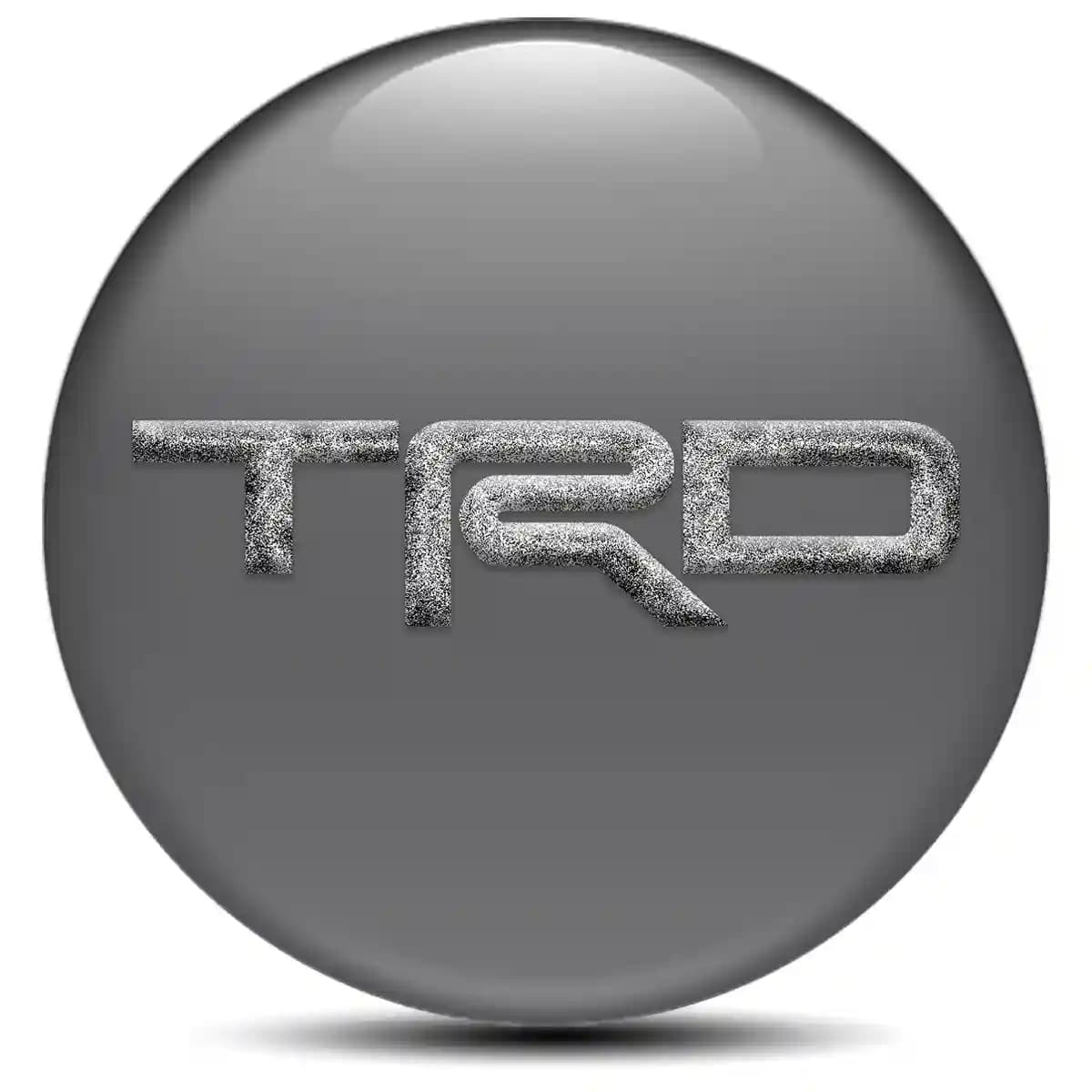 Toyota TRD Domed Emblem Self-Adhesive Stylish Design