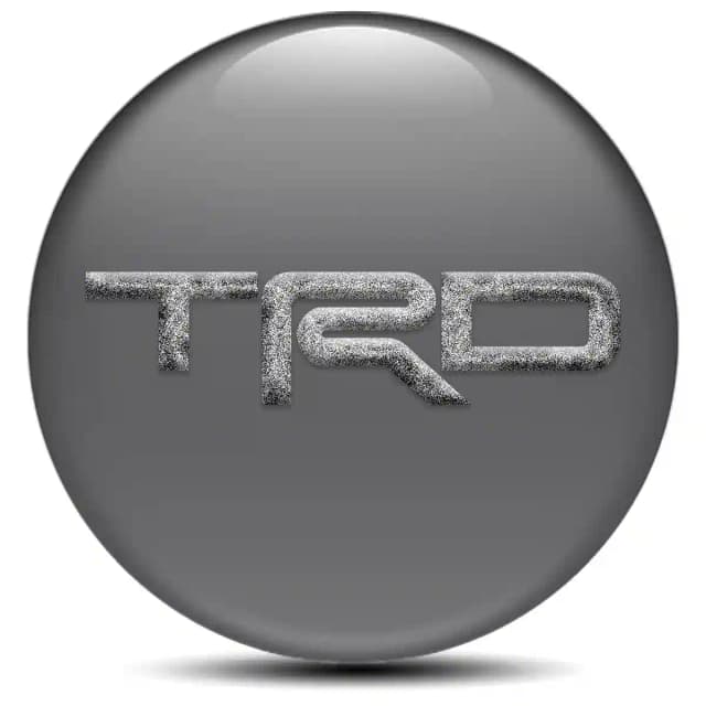 Toyota TRD Domed Emblem Self-Adhesive Stylish Design
