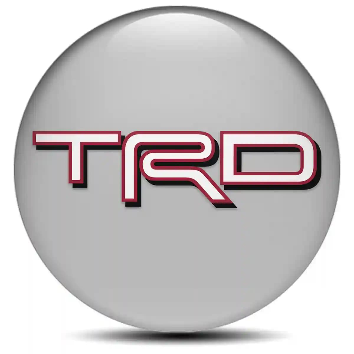 Toyota TRD Domed Emblem Stylish Design