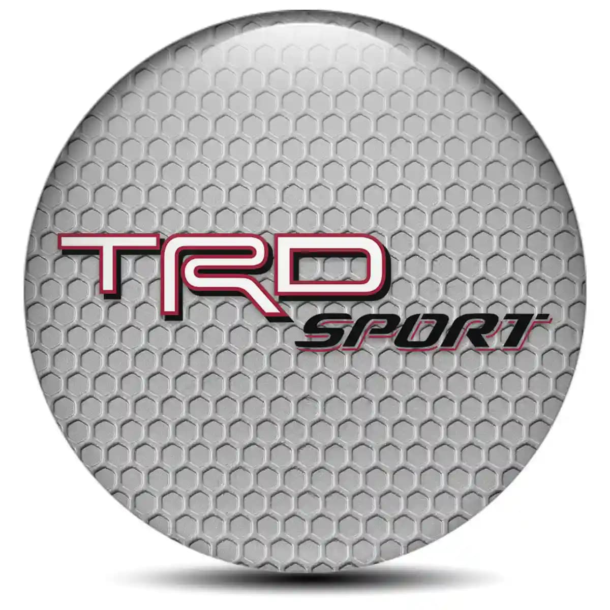 Toyota TRD Domed Emblem Tuning Car