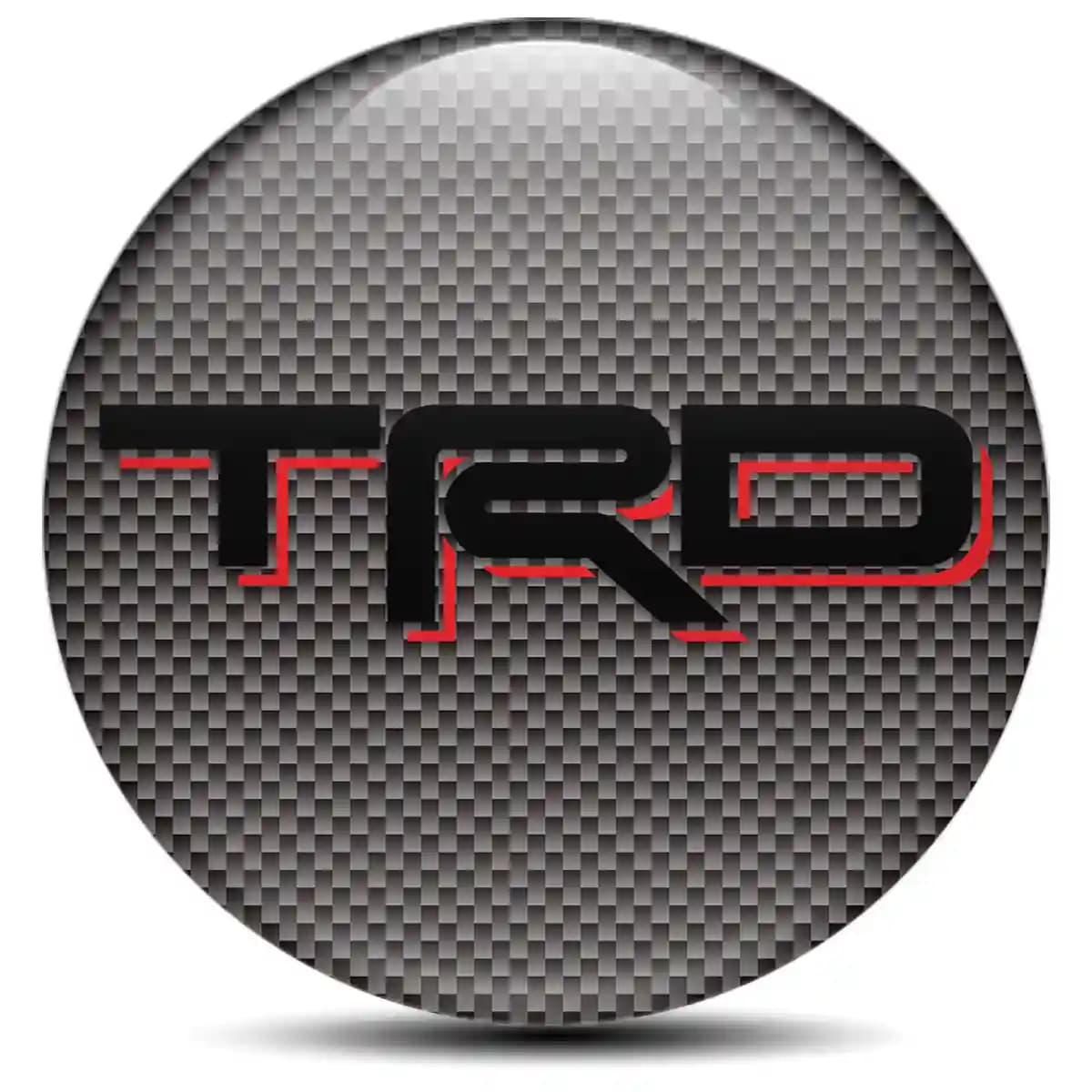 Toyota TRD Domed Sticker Interior Design