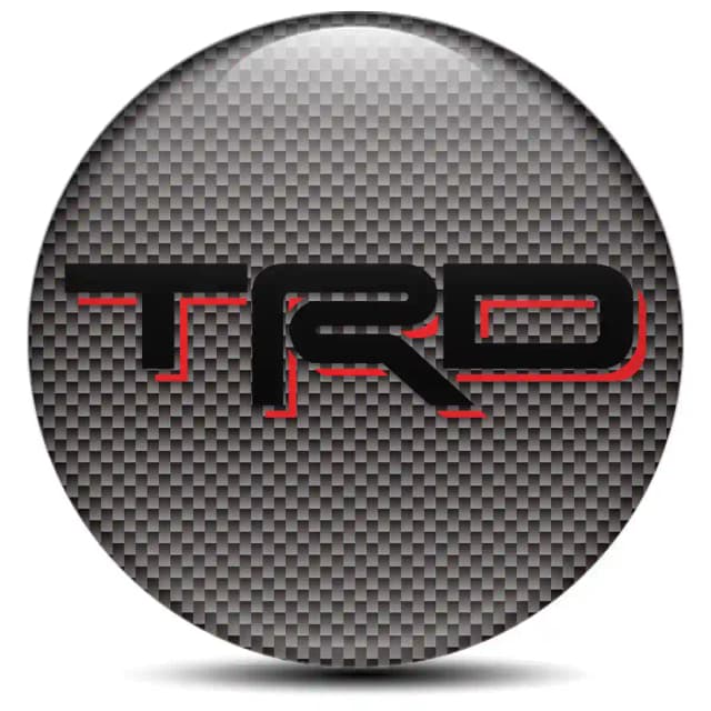 Toyota TRD Domed Sticker Interior Design