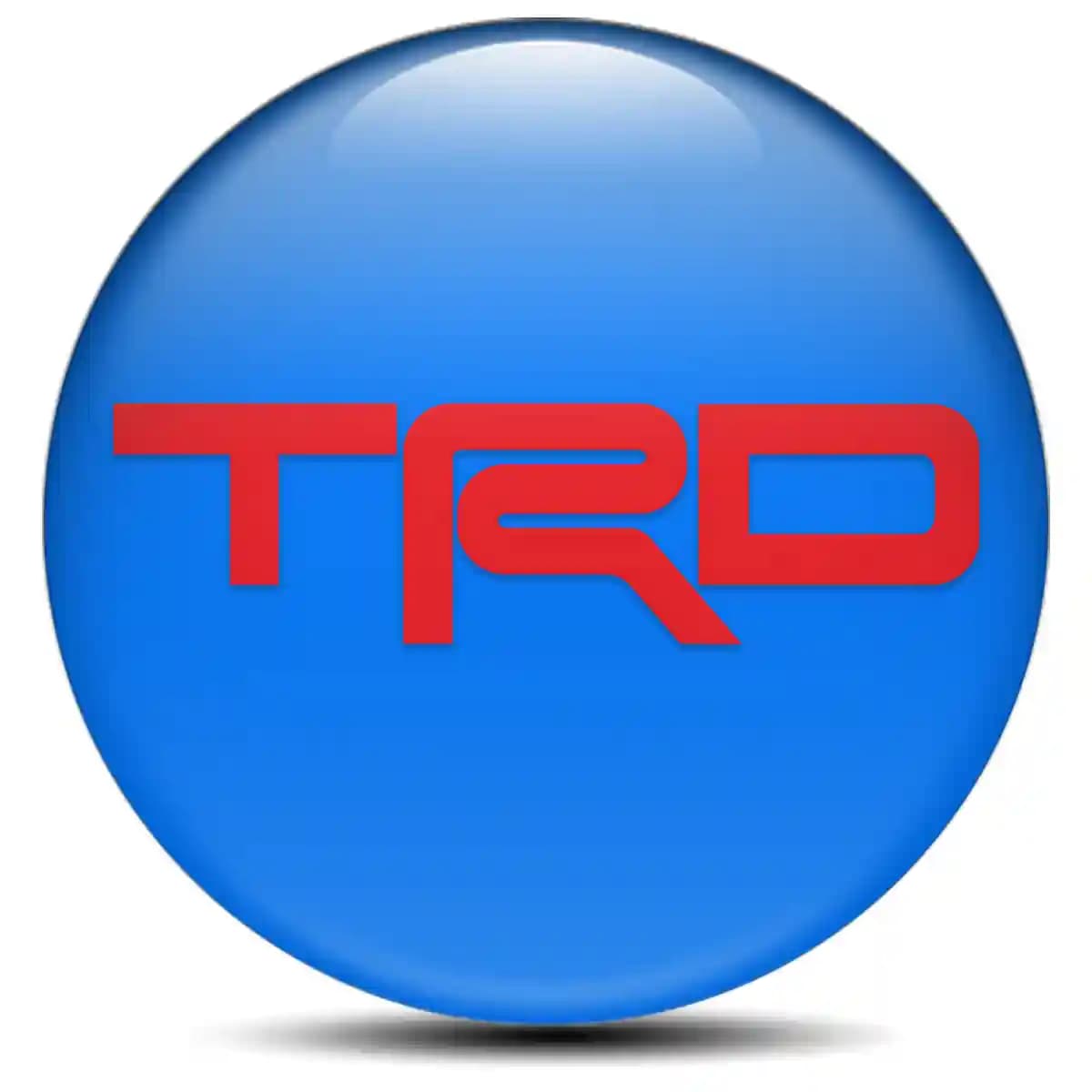 Toyota TRD Domed Sticker Premium Quality