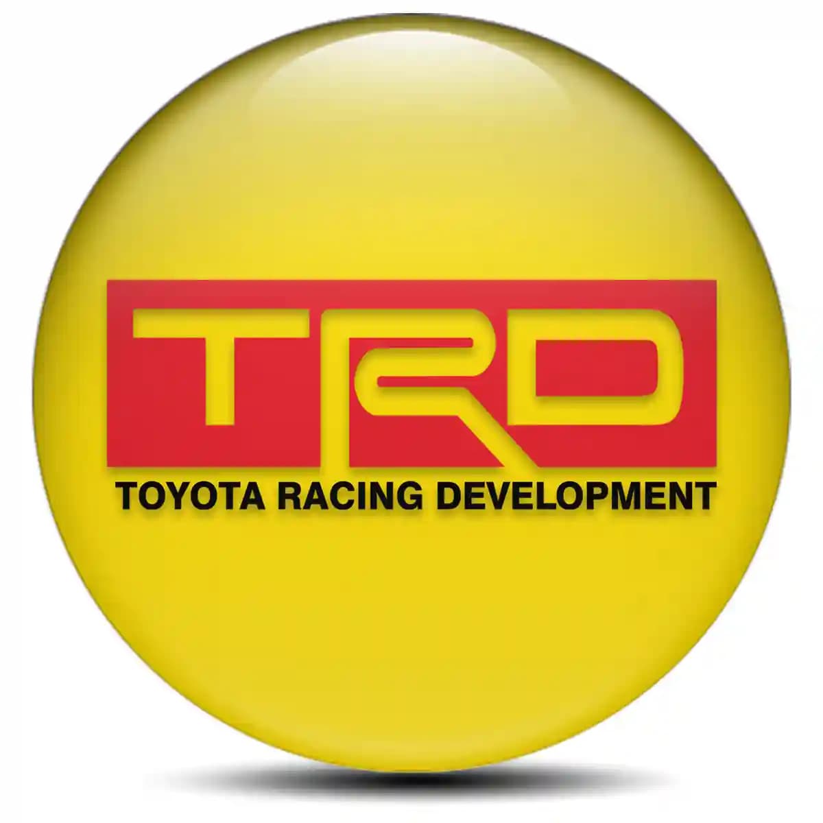 Toyota TRD Domed Sticker Premium Resin