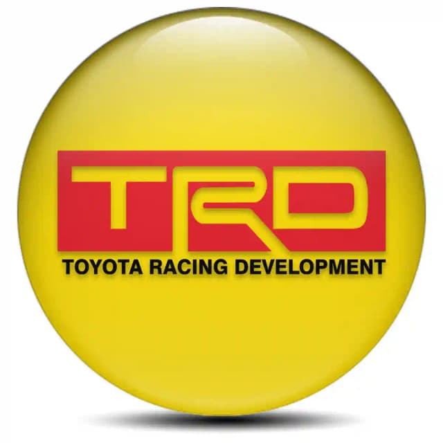 Toyota TRD Domed Sticker Premium Resin