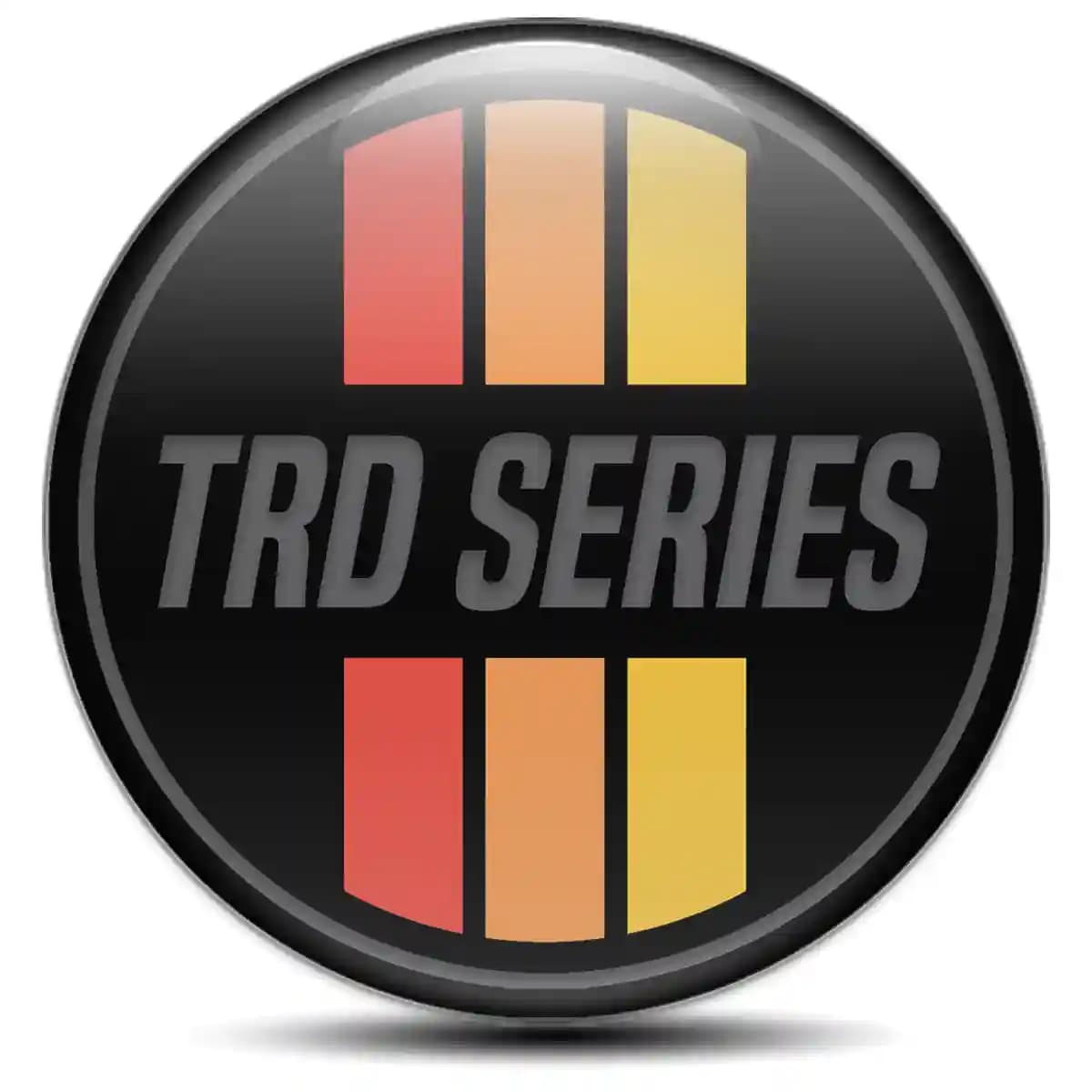 Toyota TRD Domed Sticker Self-Adhesive Interior Design