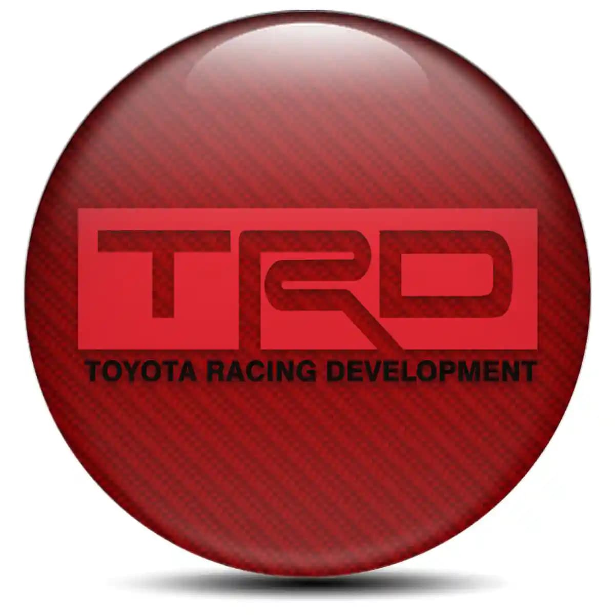 Toyota TRD Domed Sticker Self-Adhesive Limited Edition