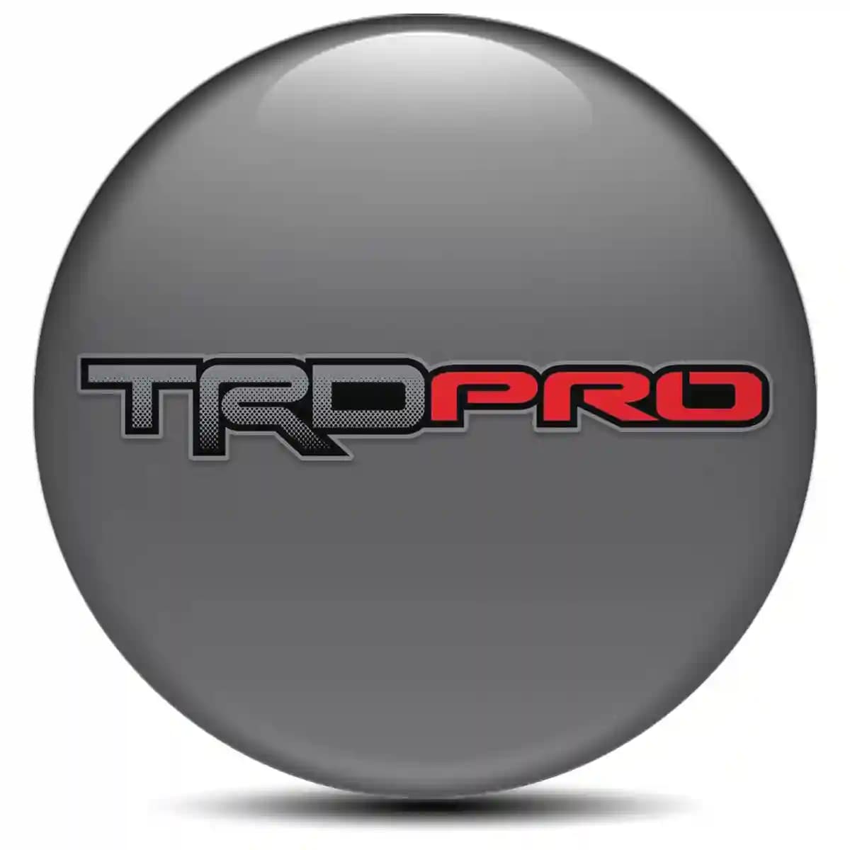 Toyota TRD Domed Sticker Self-Adhesive Luxury Edition