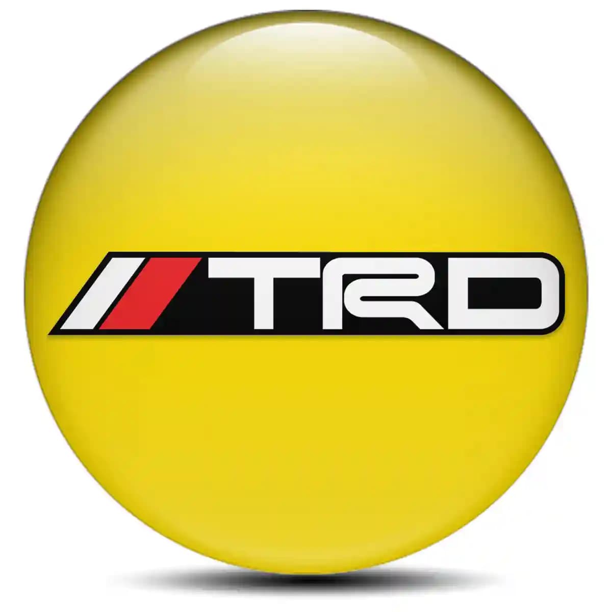 Toyota TRD Domed Sticker Self-Adhesive Premium Resin