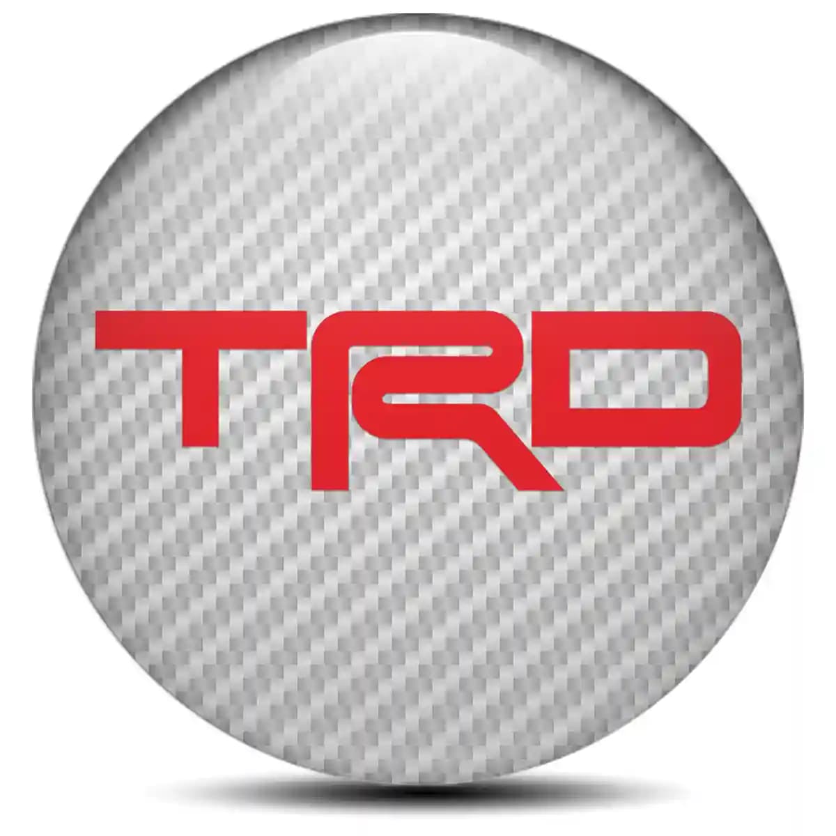 Toyota TRD Domed Sticker Self-Adhesive Tuning Car