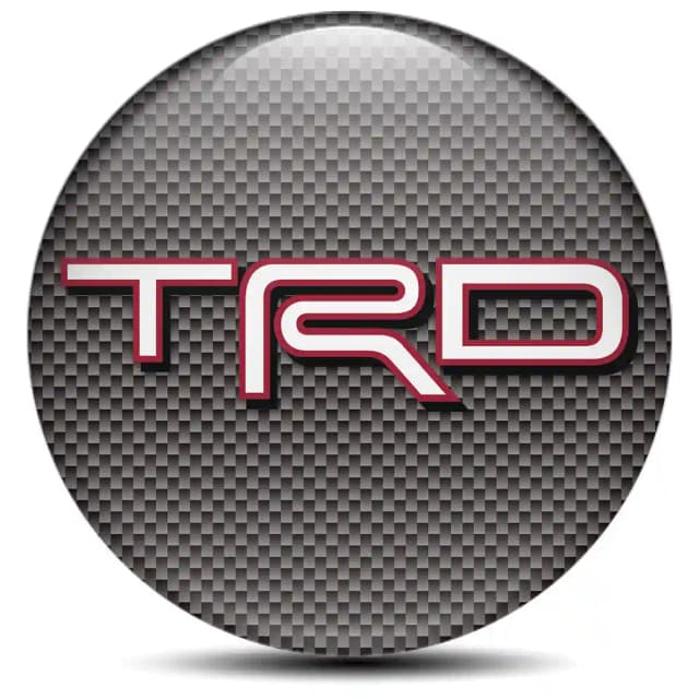 Toyota TRD Emblem Badge Exterior Design