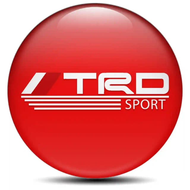 Toyota TRD Emblem Badge Interior Design