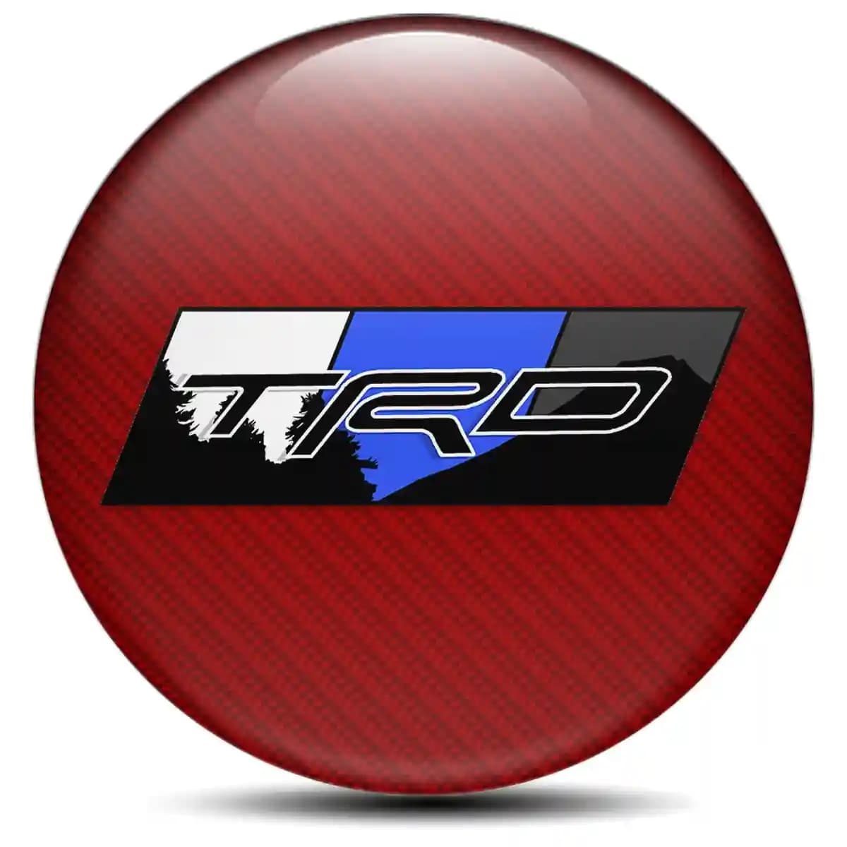 Toyota TRD Emblem Badge Self-Adhesive Exterior Design