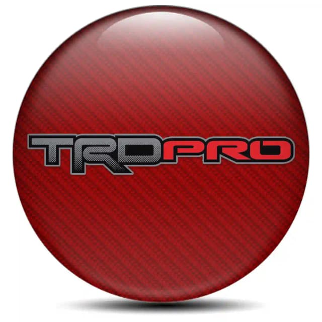 Toyota TRD Emblem Badge Self-Adhesive High Quality