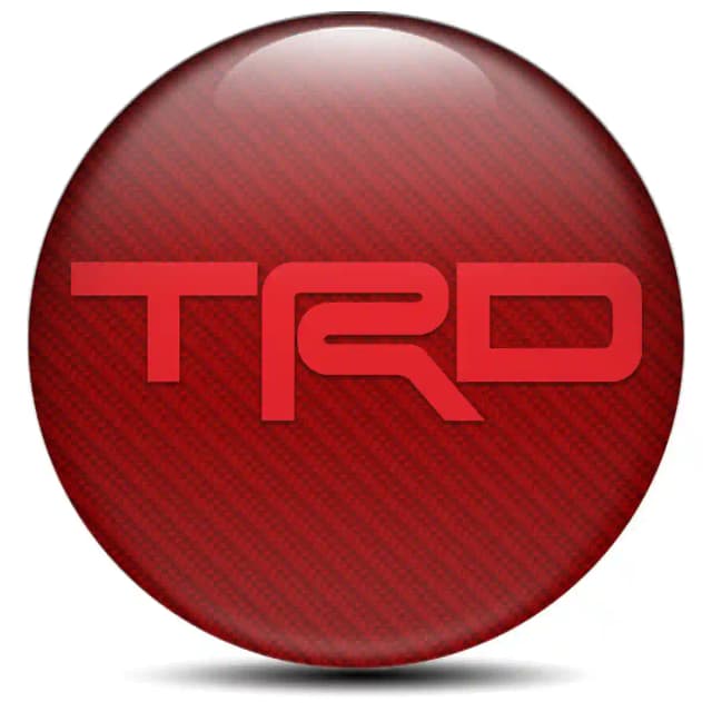 Toyota TRD Emblem Badge Self-Adhesive Interior Design