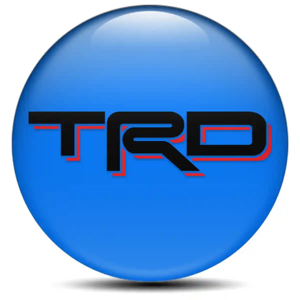 Toyota TRD Emblem Badge Self-Adhesive Luxury Edition