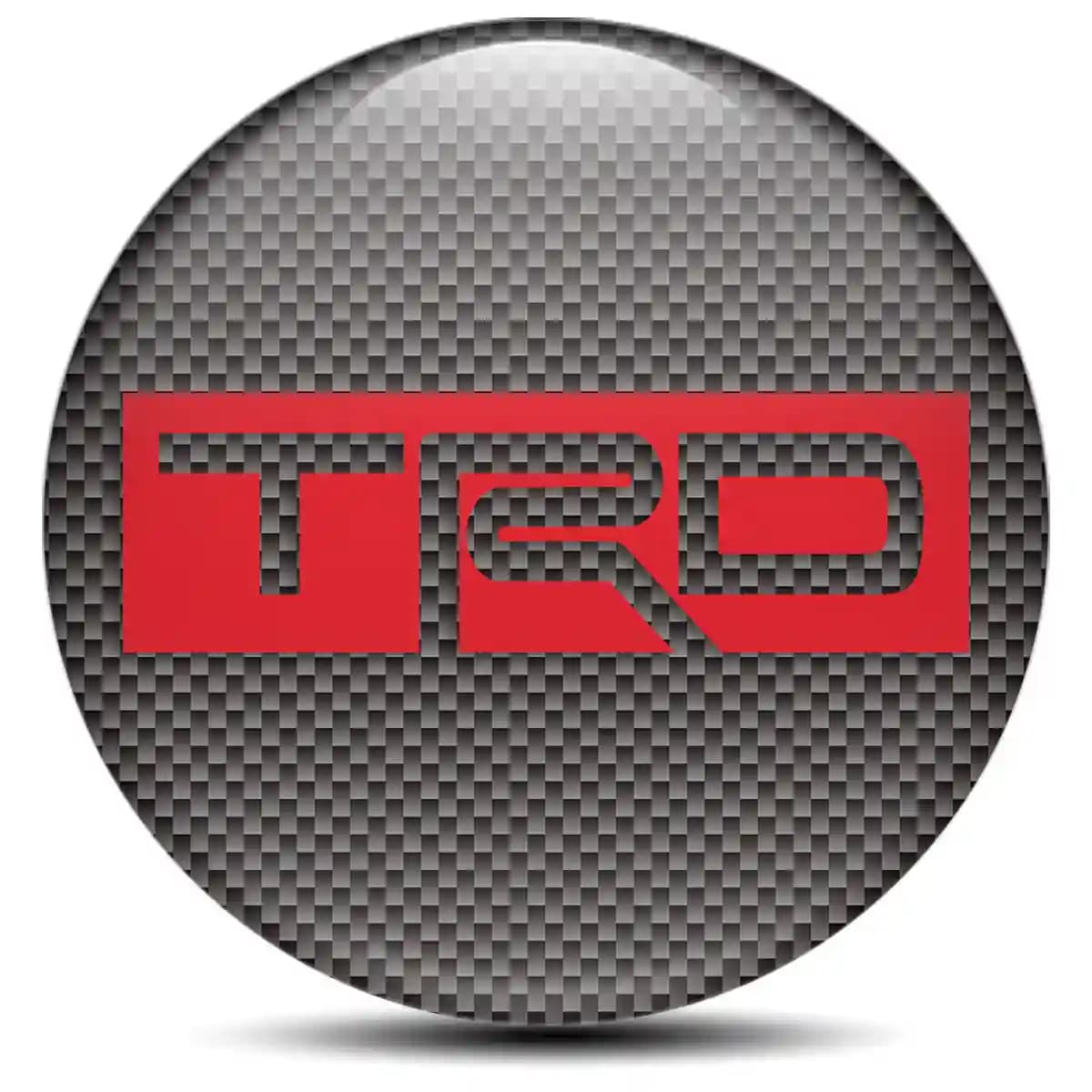 Toyota TRD Emblem Badge Self-Adhesive Premium Edition