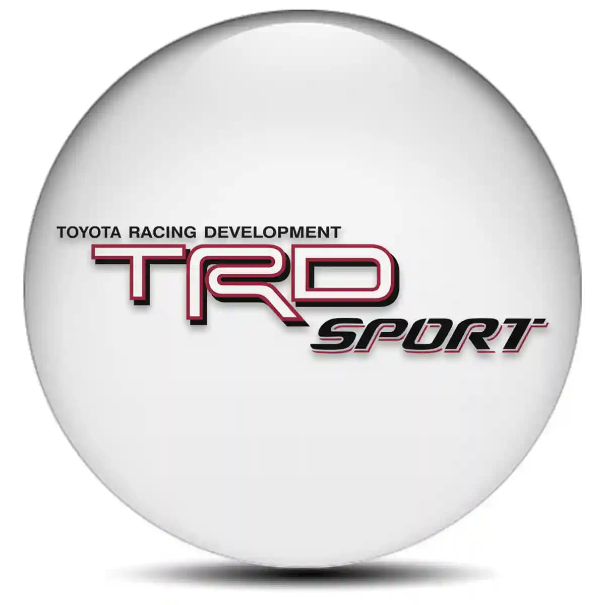 Toyota TRD Emblem Badge Self-Adhesive Premium Quality