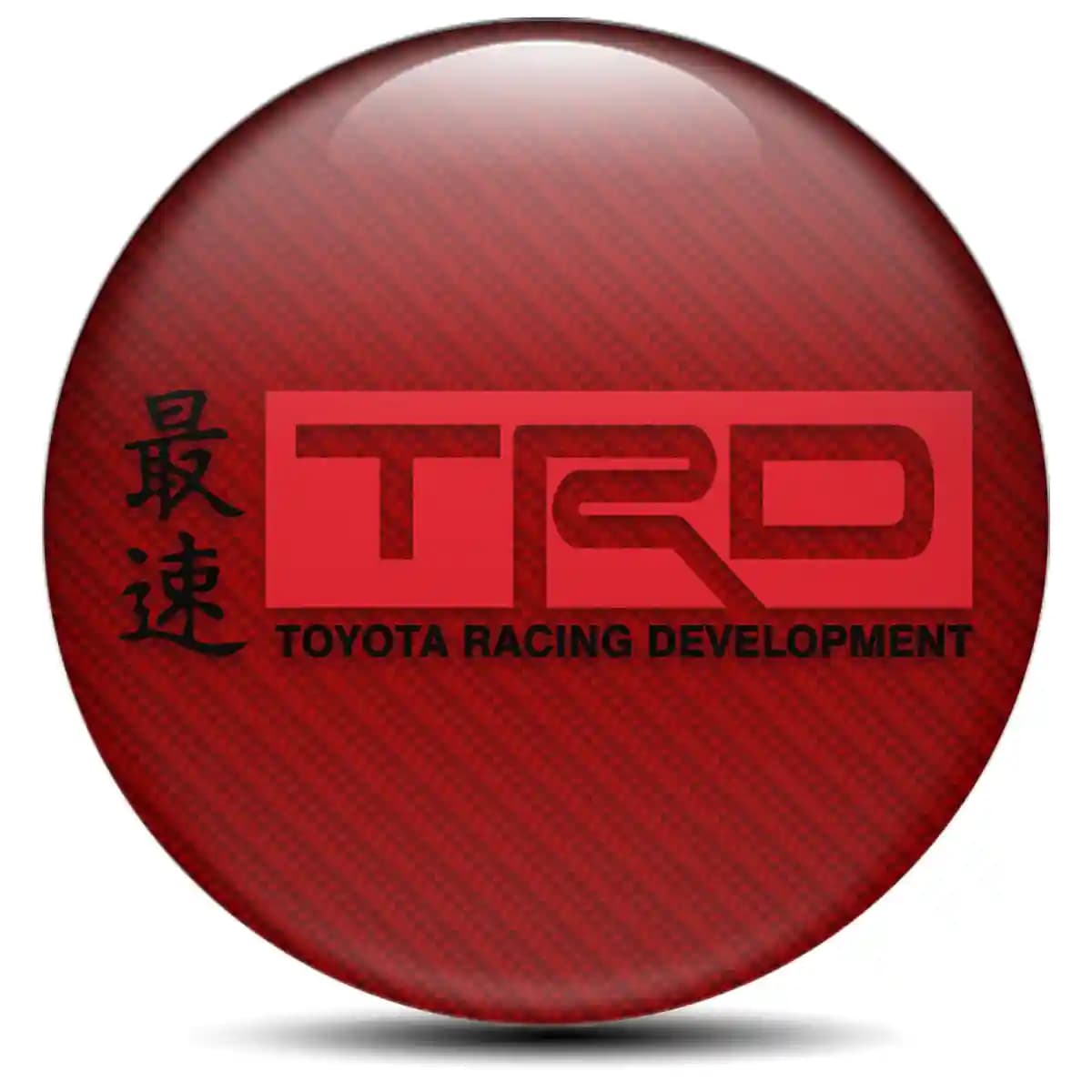 Toyota TRD Emblem Badge Self-Adhesive Stylish Design
