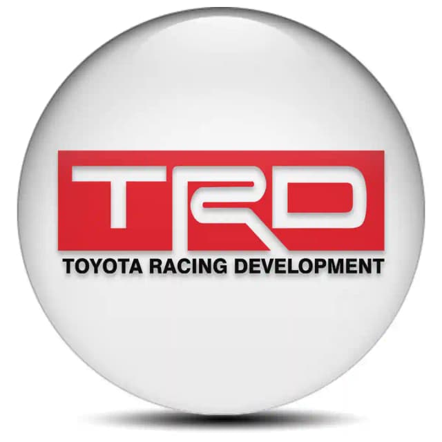 Toyota TRD Emblem Badge Tuning Car